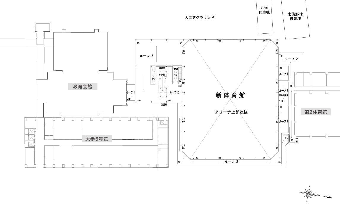平面設計図（PH階）
